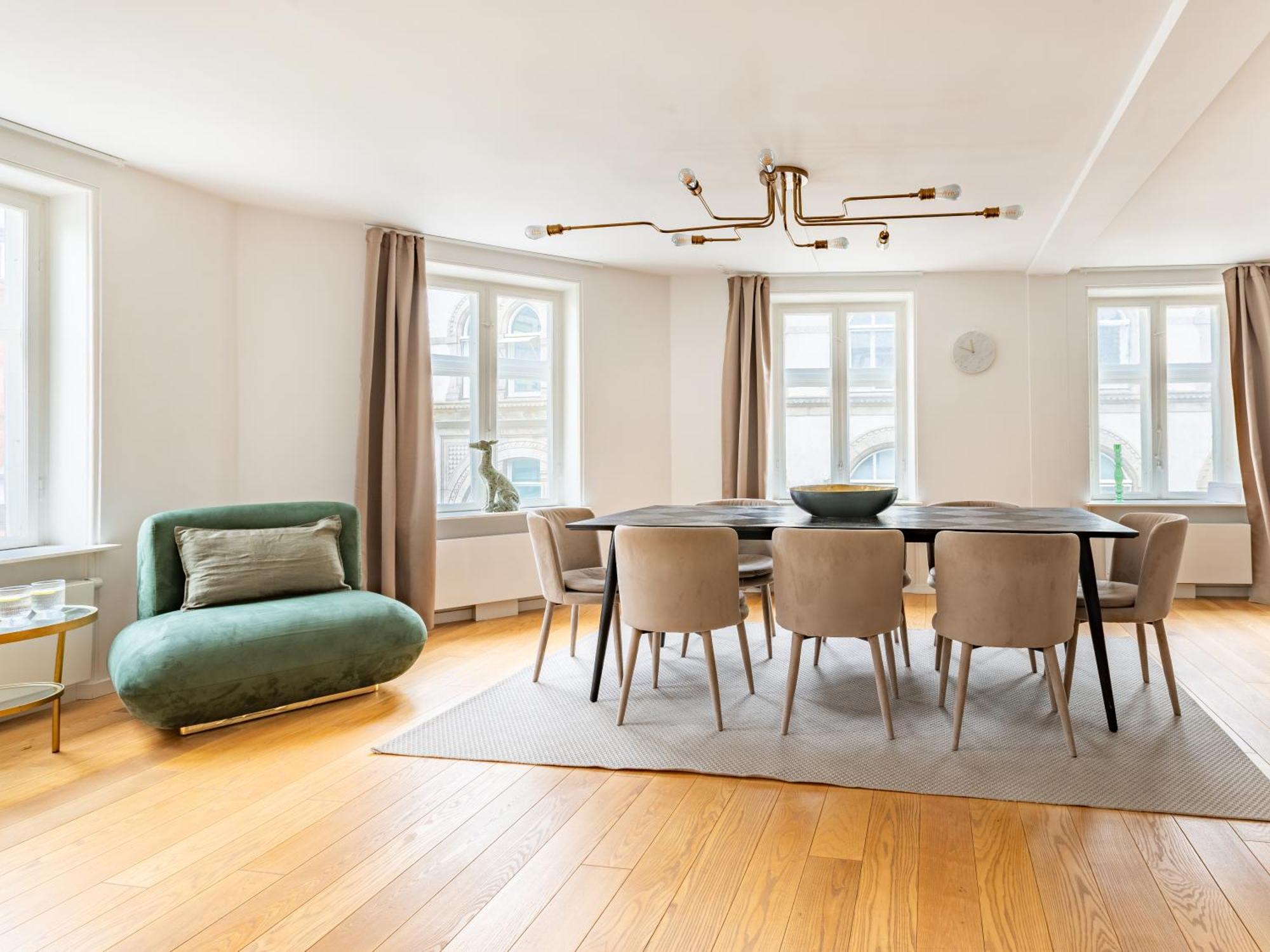 Sanders Regent - Chic Three-Bedroom Apartment Near Central Square Copenhague Exterior foto